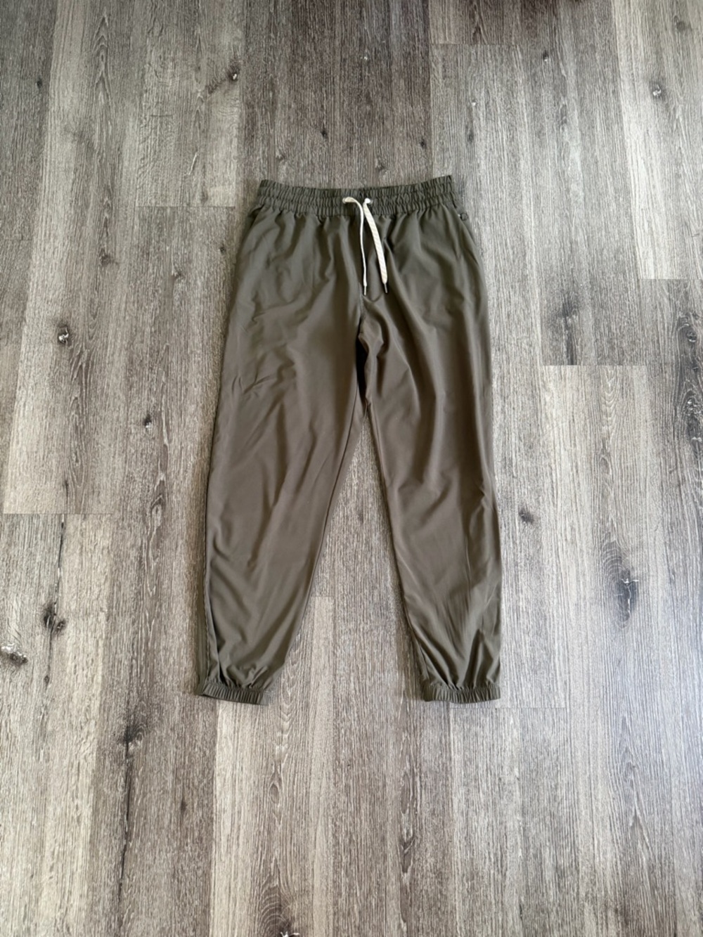 Vuori Olive Green Track Joggers